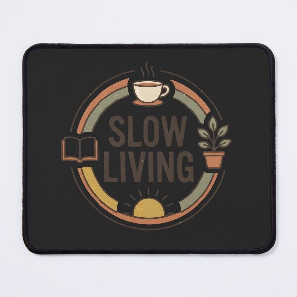 Item preview, Slow Living Vintage Aesthetic Coffee Book Lover Gift Pullover Hoodie / Sticker designed and sold by MCV-Designs.