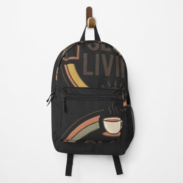 Item preview, Slow Living Vintage Aesthetic Coffee Book Lover Gift Pullover Hoodie / Sticker designed and sold by MCV-Designs.