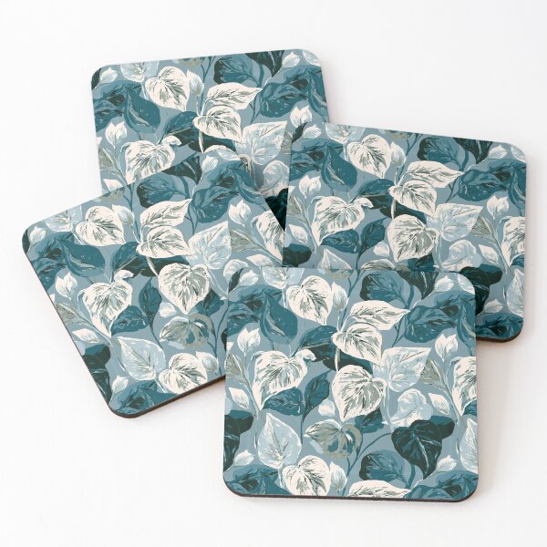 Item preview, Minimalistic Pothos Floral  - Birth Flower Pattern - Gifts For Husband designed and sold by RoyalStarsPatts.