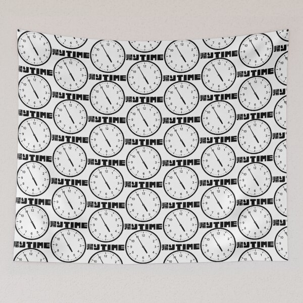 Item preview, Almost Going Home Time Clock Illustration designed and sold by medicalkinoko.