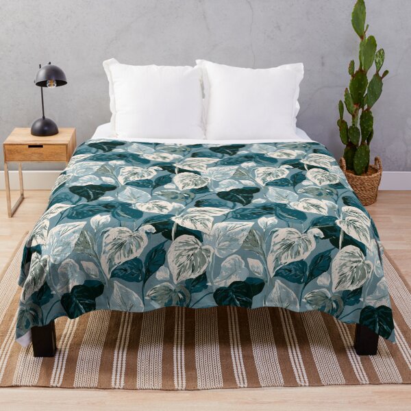 Item preview, Minimalistic Pothos Floral  - Birth Flower Pattern - Gifts For Husband designed and sold by RoyalStarsPatts.