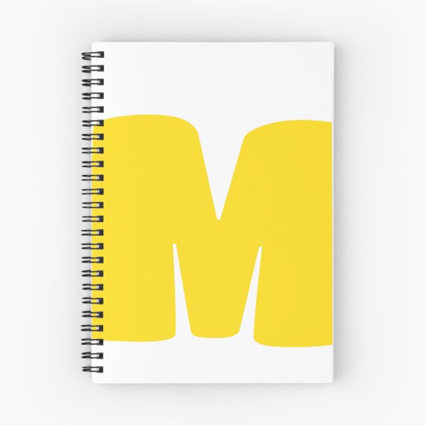 Item preview, Halloween Yellow Letter M Initial designed and sold by remoteart.