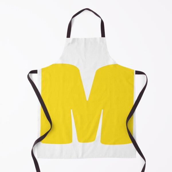 Item preview, Halloween Yellow Letter M Initial designed and sold by remoteart.