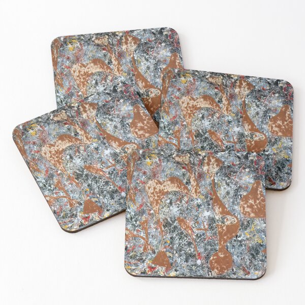Item preview, Jackson Pollock Abstract Expressionist Painting designed and sold by hg6y.