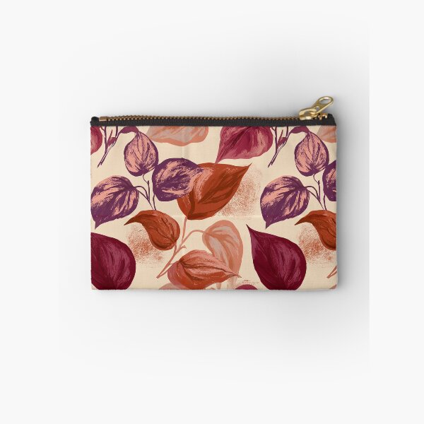 Item preview, Minimalistic Pothos Texture  - Birthday Flower Pattern - Gifts For Sister designed and sold by RoyalStarsPatts.