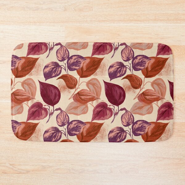 Item preview, Minimalistic Pothos Texture  - Birthday Flower Pattern - Gifts For Sister designed and sold by RoyalStarsPatts.