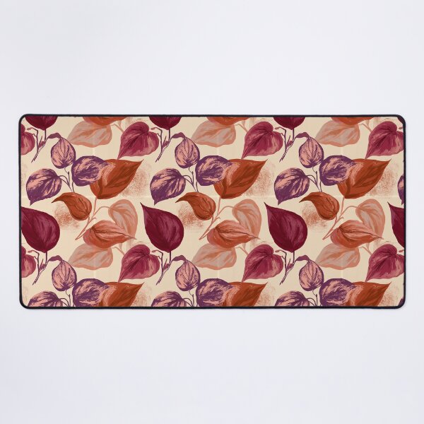 Item preview, Minimalistic Pothos Texture  - Birthday Flower Pattern - Gifts For Sister designed and sold by RoyalStarsPatts.