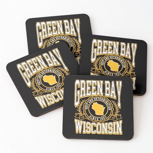 Item preview, Green Bay Wisconsin Heritage Emblem State Pride designed and sold by cerima.