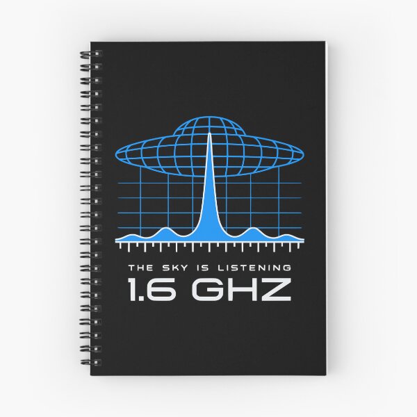 Item preview, The Sky Is Listening – UFO UAP Cosmic Signal 1.6 GHz designed and sold by Infinitee8hirts.