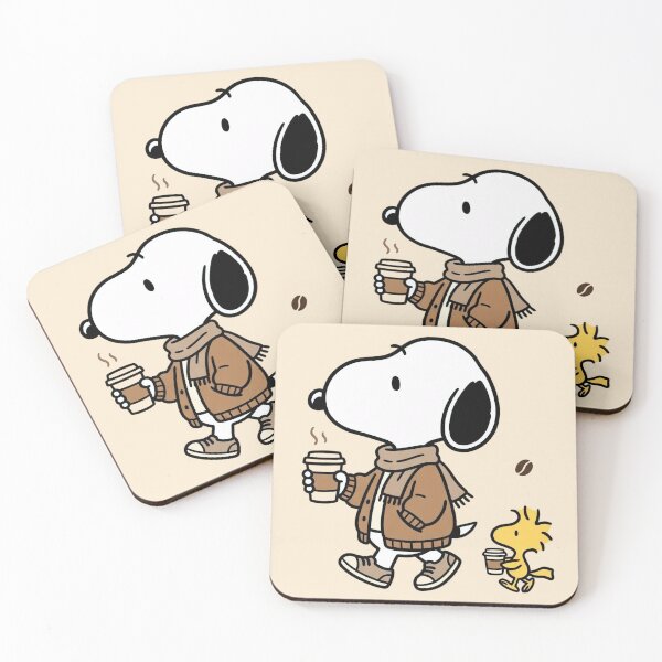 Item preview, Coffee Walk with Woodstock designed and sold by katekrystal.