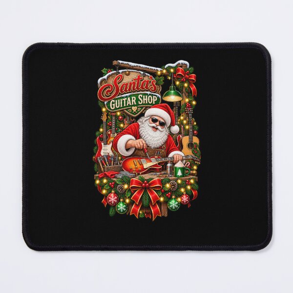 Item preview, Santa's Guitar Shop designed and sold by RockitBaby.