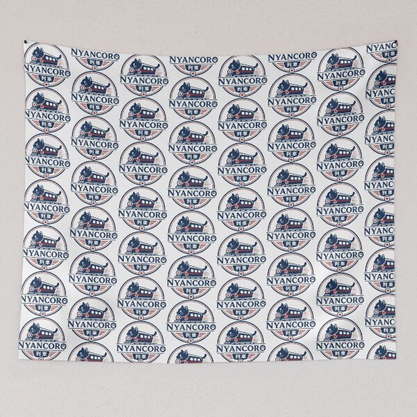 Item preview, Nyancoro Steam Locomotive Cat Logo designed and sold by medicalkinoko.
