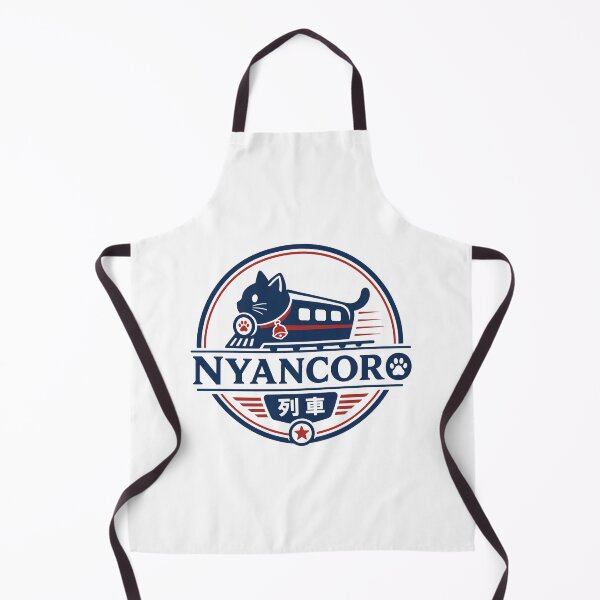 Item preview, Nyancoro Steam Locomotive Cat Logo designed and sold by medicalkinoko.