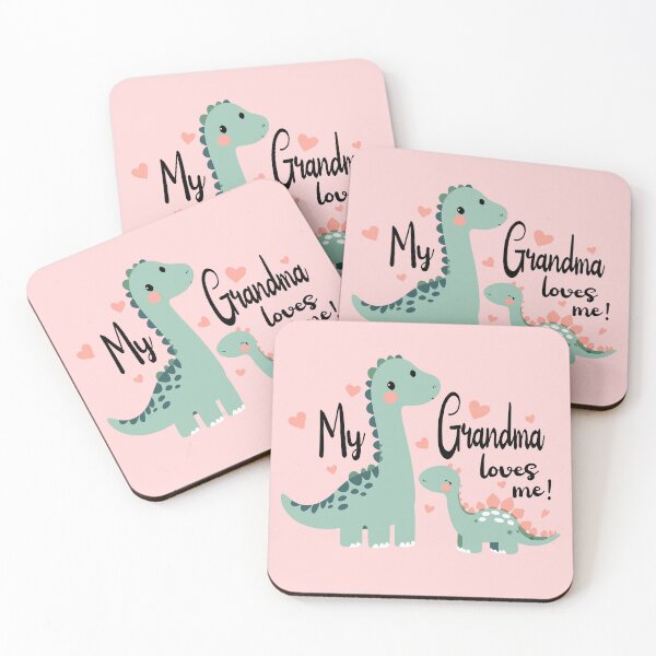 Item preview, Grandma Loves Me Grandchild Dinosaur designed and sold by Colorfulman.