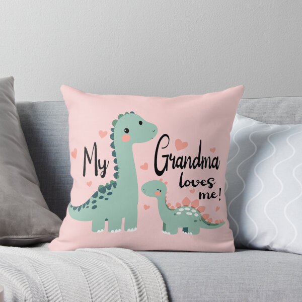 Item preview, Grandma Loves Me Grandchild Dinosaur designed and sold by Colorfulman.