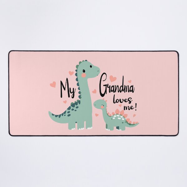 Item preview, Grandma Loves Me Grandchild Dinosaur designed and sold by Colorfulman.