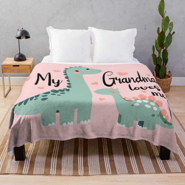 Item preview, Grandma Loves Me Grandchild Dinosaur designed and sold by Colorfulman.