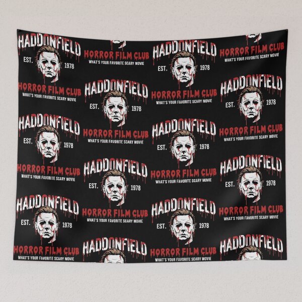 Item preview, Haddonfield Horror Film Club Slasher Movie Fan designed and sold by cerima.