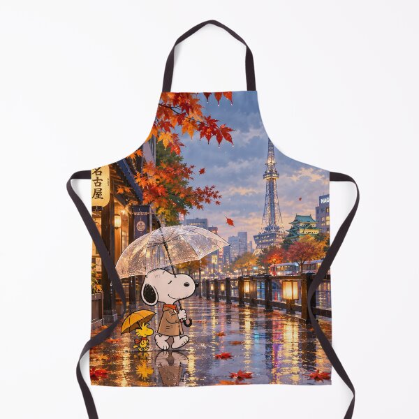 Item preview, Rainy Autumn Stroll in Nagoya designed and sold by katekrystal.