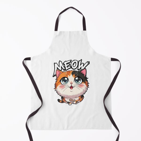 Item preview,  Meow Cute Cartoon Kitten Illustration designed and sold by HappyHarmony40.