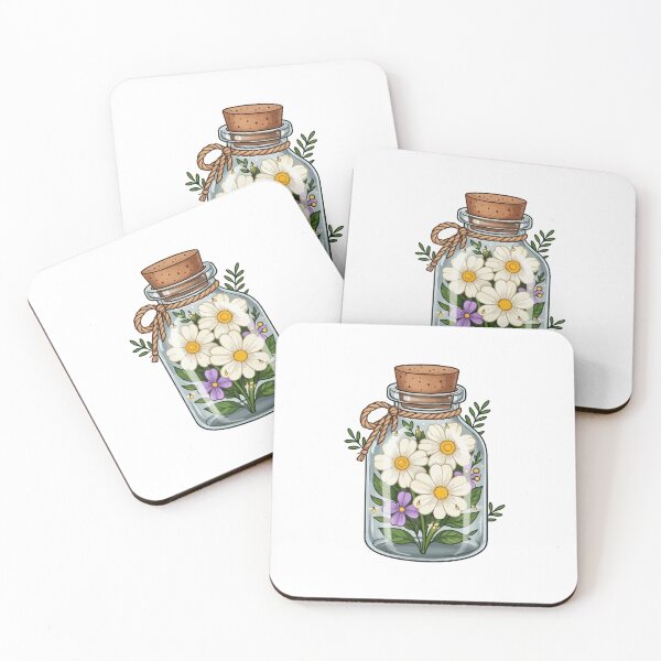 Item preview, jar flower  designed and sold by Borublue.