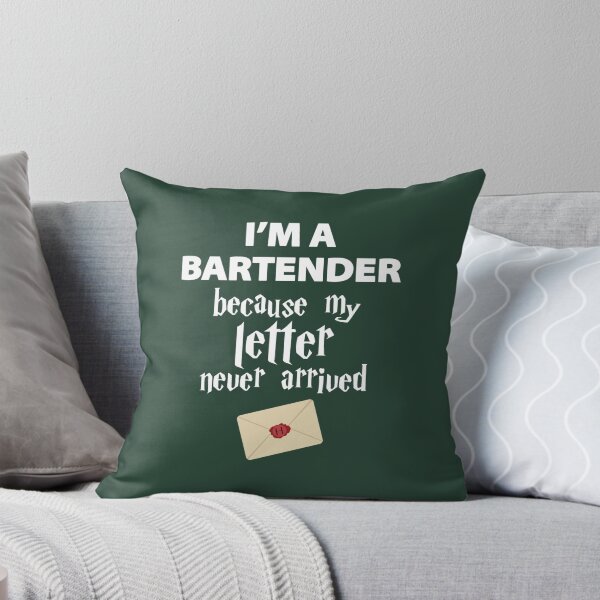 Item preview, I_m a bartender because my wizard letter never arrived designed and sold by NeonHouses.