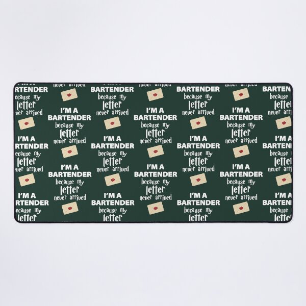 Item preview, I_m a bartender because my wizard letter never arrived designed and sold by NeonHouses.