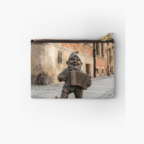 Item preview, Gnome Playing Accordion Art Print – Folk Music Gift, Poland Travel Decor designed and sold by Purrfecta.