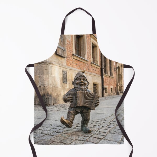 Item preview, Gnome Playing Accordion Art Print – Folk Music Gift, Poland Travel Decor designed and sold by Purrfecta.