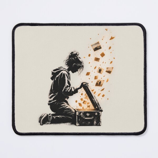 Item preview, Nostalgic Memories Vintage Suitcase | Emotional Art designed and sold by Moons Studio.