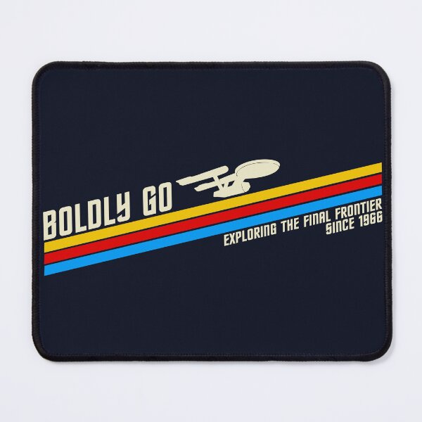 Item preview, Boldly Go Exploring the Final Frontier Since 1966– Retro Sci‑Fi Starship Silhouette (Since 1966) designed and sold by VoglR.