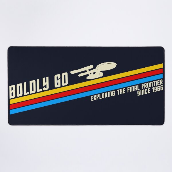 Item preview, Boldly Go Exploring the Final Frontier Since 1966– Retro Sci‑Fi Starship Silhouette (Since 1966) designed and sold by VoglR.