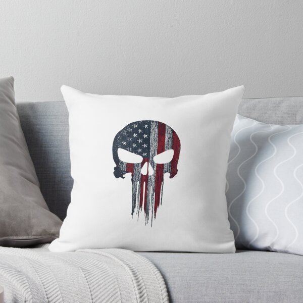 Item preview, American Flag Distressed Tactical Skull designed and sold by calicito.
