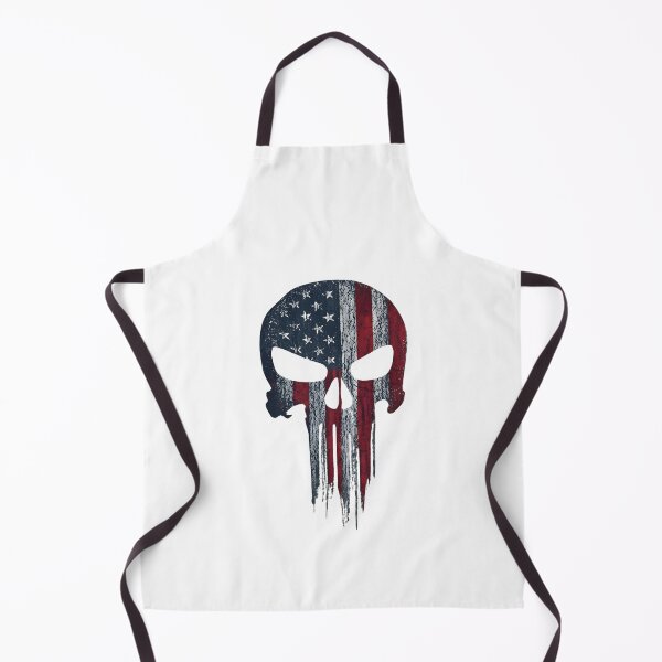 Item preview, American Flag Distressed Tactical Skull designed and sold by calicito.