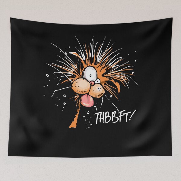Item preview, The Bill Cat Bloom County THBBFT Funny Cartoon designed and sold by Zoralangit2.