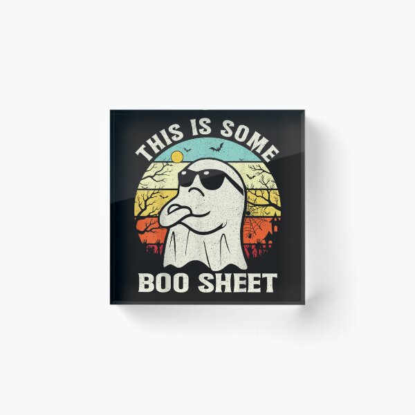 Item preview, This is Some Boo Sheet Ghost Retro Funny Halloween Men Women designed and sold by Crookedorbit ⭐⭐⭐⭐⭐ .