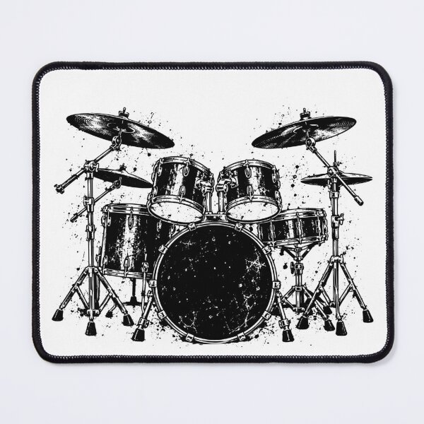Item preview, Drummer Gear Rock Music Drum Set Graphic designed and sold by roni-harbor.