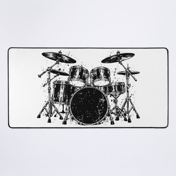 Item preview, Drummer Gear Rock Music Drum Set Graphic designed and sold by roni-harbor.