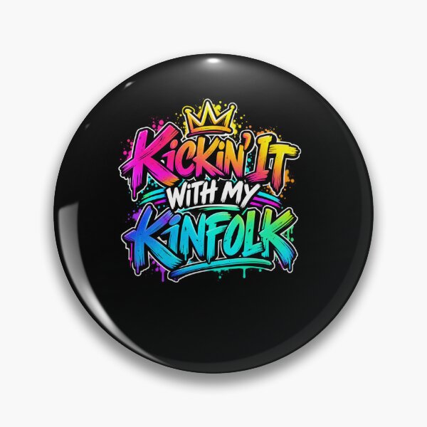 Item preview, Kickin' It With My Kinfolk Family Reunion Gathering Relatives designed and sold by drawwiika+44.
