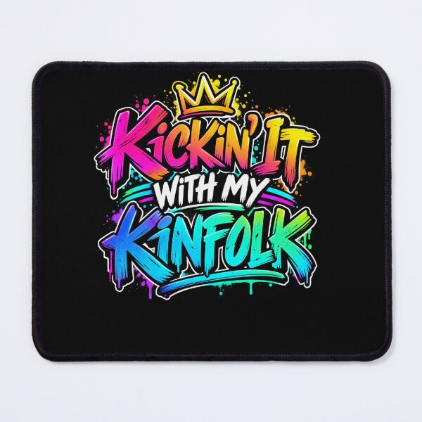 Item preview, Kickin' It With My Kinfolk Family Reunion Gathering Relatives designed and sold by drawwiika+44.