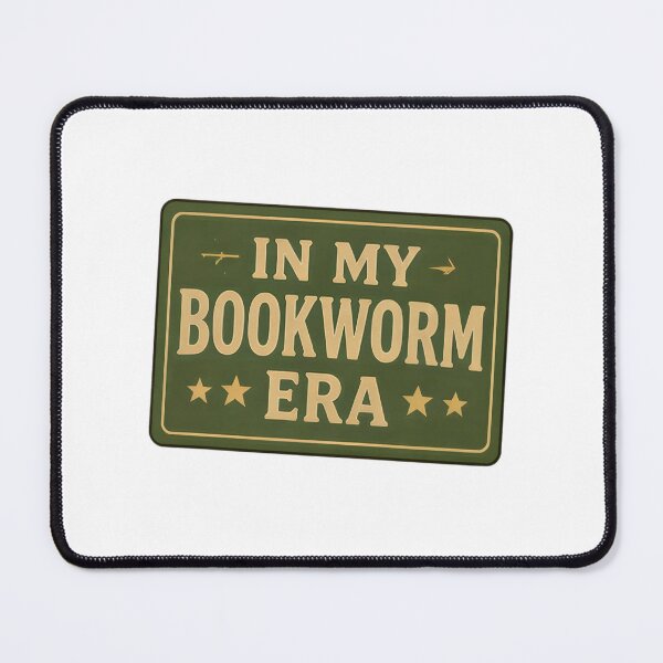 Item preview, In My Bookworm Era - Vintage Reader & Book Lover Design designed and sold by aysenism.
