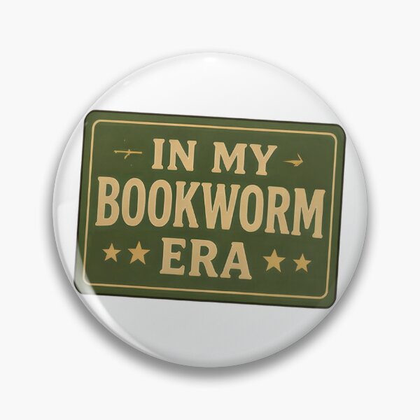 Item preview, In My Bookworm Era - Vintage Reader & Book Lover Design designed and sold by aysenism.