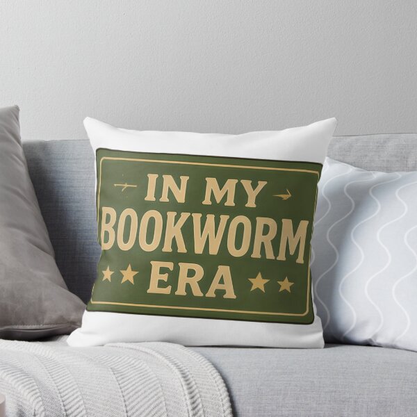 Item preview, In My Bookworm Era - Vintage Reader & Book Lover Design designed and sold by aysenism.