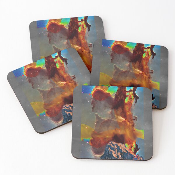 Item preview, :Celestial Mountain Space Collage designed and sold by letoluxa.