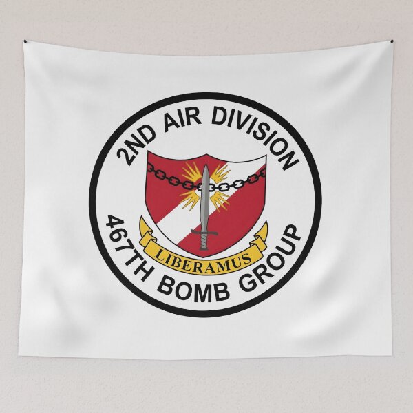 Item preview, USAAF 467th Bomb Group 2nd Air Division Insignia Patch designed and sold by CharlieDesings.