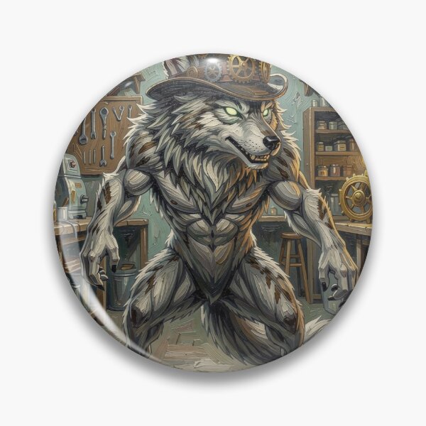 Item preview, Wolf Of The Clockwork Workshop designed and sold by FotoworldEdel.
