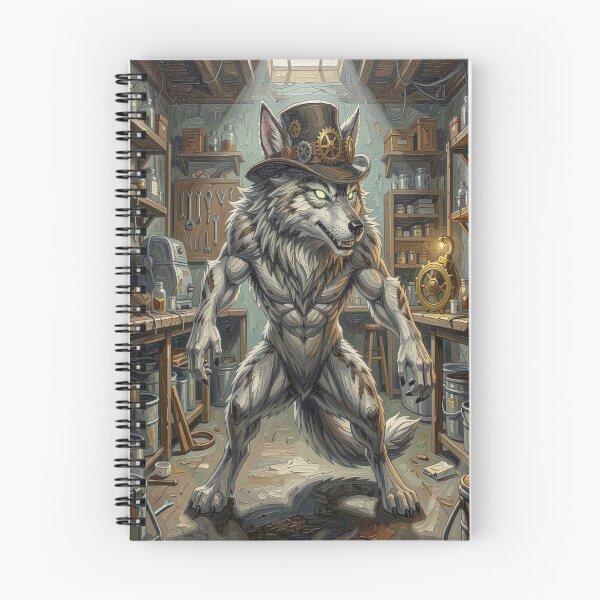 Item preview, Wolf Of The Clockwork Workshop designed and sold by FotoworldEdel.