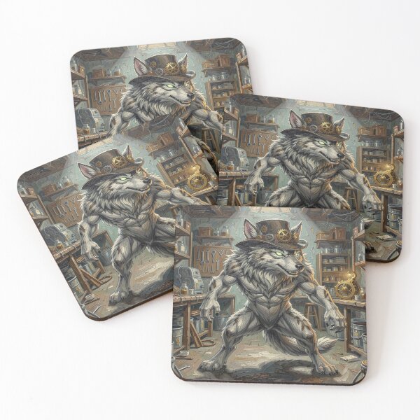 Item preview, Wolf Of The Clockwork Workshop designed and sold by FotoworldEdel.