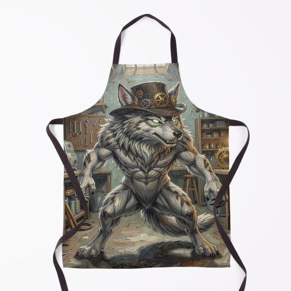 Item preview, Wolf Of The Clockwork Workshop designed and sold by FotoworldEdel.