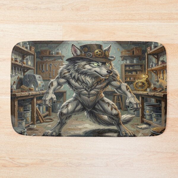 Item preview, Wolf Of The Clockwork Workshop designed and sold by FotoworldEdel.
